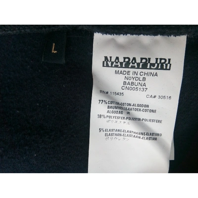 Pre-owned Napapijri Navy Cotton Jacket