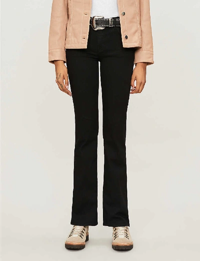 Shop J Brand Sallie Mid-rise Bootcut Jeans In Vanity