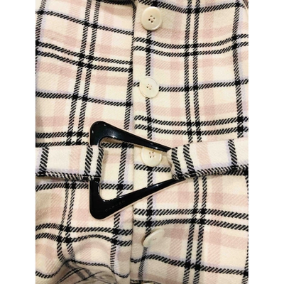 Pre-owned Carven Multicolour Wool Coat