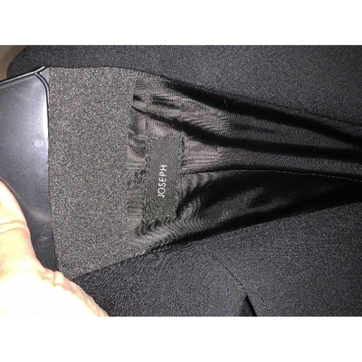 Pre-owned Joseph Velvet Suit Jacket In Black