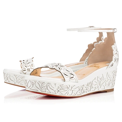 Christian Louboutin Harumineral 60mm White Patent In Version White