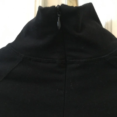 Pre-owned Vetements Jersey Top In Black