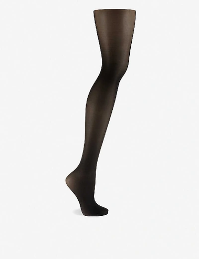 Wolford Womens Black Tummy Control Top Tights In Black