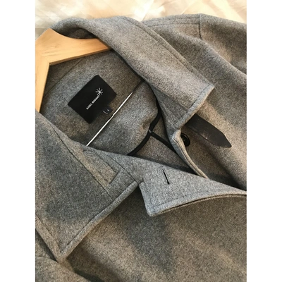 Pre-owned Isabel Marant Peacoat In Grey