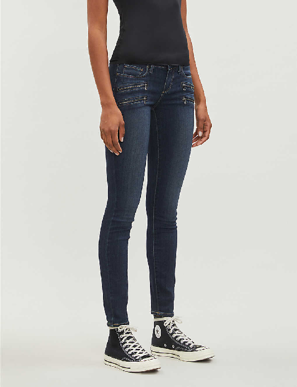paige double zipper jeans