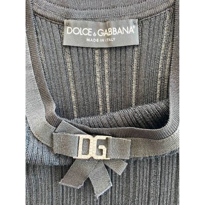 Pre-owned Dolce & Gabbana Wool Vest In Black