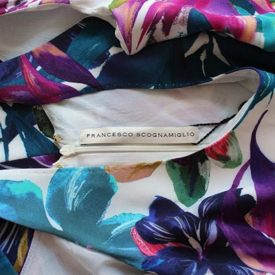 Pre-owned Francesco Scognamiglio Multicolour Silk Dress