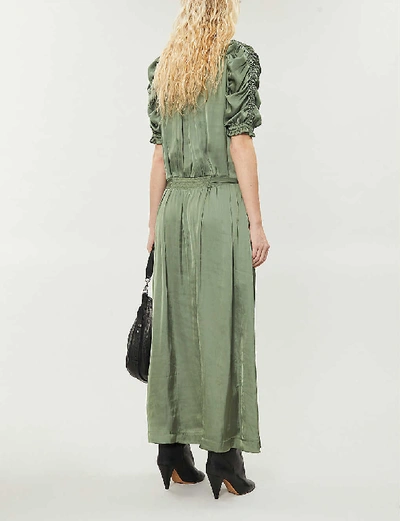 Shop Zadig & Voltaire Ray Crepe Maxi Dress