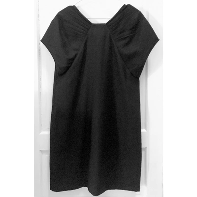 Pre-owned Dress Gallery Black Wool Dress
