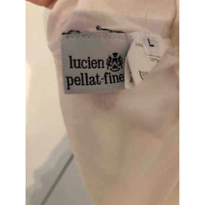 Pre-owned Lucien Pellat-finet White Cotton Top