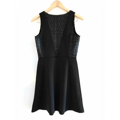 Pre-owned Dkny Mini Dress In Black