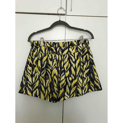 Pre-owned Balenciaga Yellow Shorts