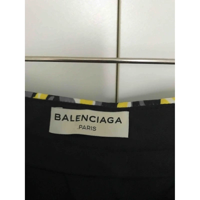 Pre-owned Balenciaga Yellow Shorts