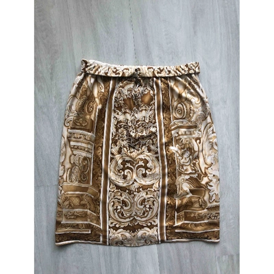 Pre-owned Leonard Multicolour Silk Skirt
