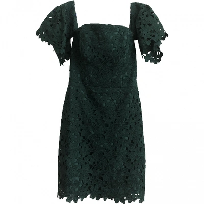 Pre-owned Club Monaco Green Lace Dress