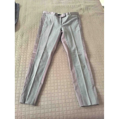 Pre-owned True Royal Slim Pants In Grey