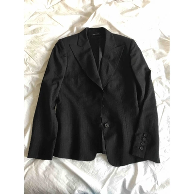 Pre-owned Gucci Black Wool Jumpsuit