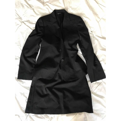 Pre-owned Gucci Black Wool Jumpsuit