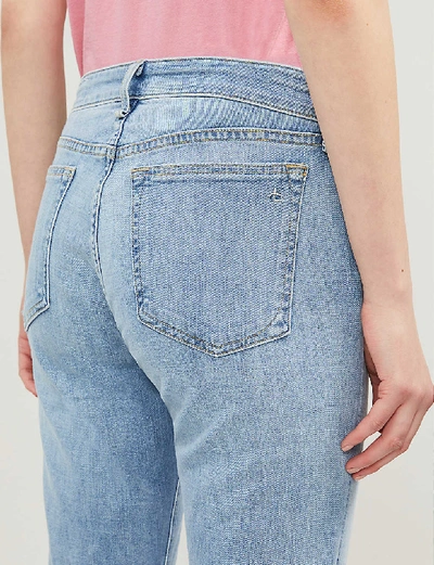 Shop Rag & Bone Dre Slim-fit Low-rise Boyfriend Jeans In Alyssa