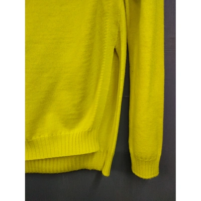 Pre-owned N°21 Wool T-shirt In Yellow