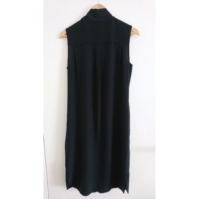 Pre-owned Belstaff Black Silk Dress