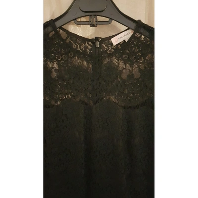 Pre-owned Paul & Joe Sister Lace Mid-length Dress In Black