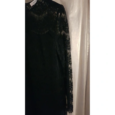 Pre-owned Paul & Joe Sister Lace Mid-length Dress In Black