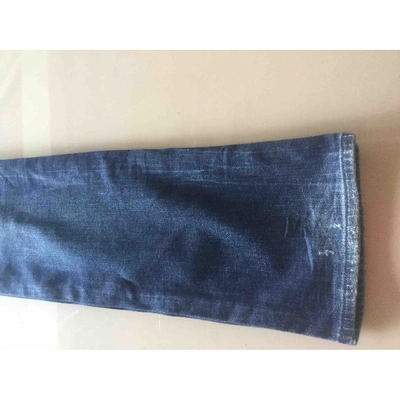 Pre-owned Cycle Straight Jeans In Blue