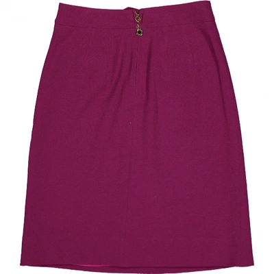 Pre-owned Marc By Marc Jacobs Wool Skirt In Pink