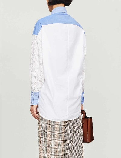 Shop Sandro Kim Striped Woven Shirt