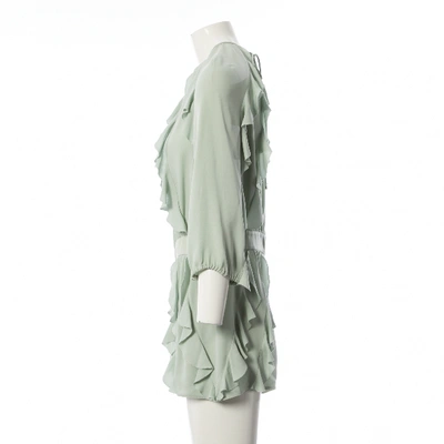 Pre-owned Valentino Green Silk Jumpsuit
