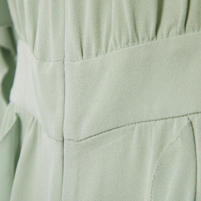 Pre-owned Valentino Green Silk Jumpsuit