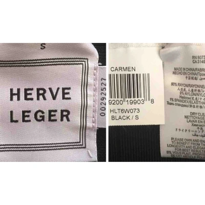 Pre-owned Herve Leger Dress