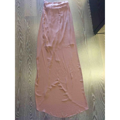 Pre-owned Lanvin Dress In Beige