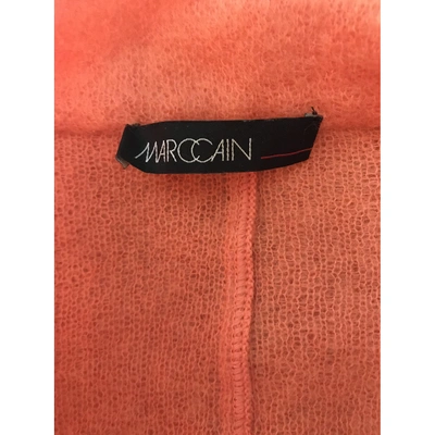 Pre-owned Marc Cain Wool Blazer In Orange