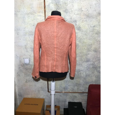 Pre-owned Marc Cain Wool Blazer In Orange