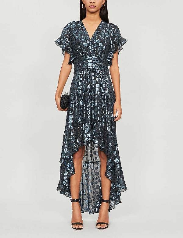 ba&sh leopard print dress