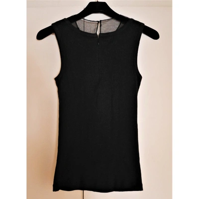 Pre-owned Kaufmanfranco Black Cotton Top