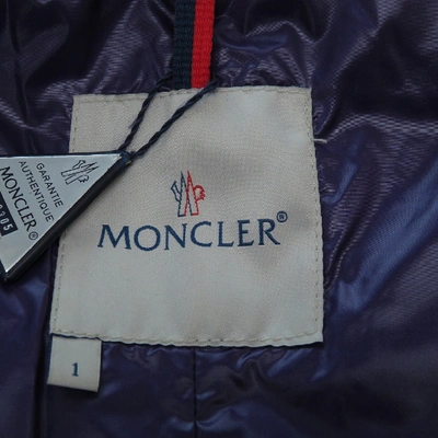 Pre-owned Moncler Puffer In Purple