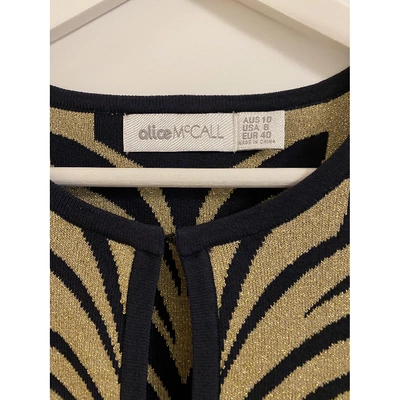 Pre-owned Alice Mccall Blue Knitwear