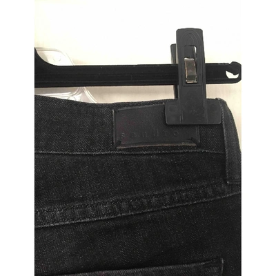 Pre-owned Sandro Slim Jeans In Blue