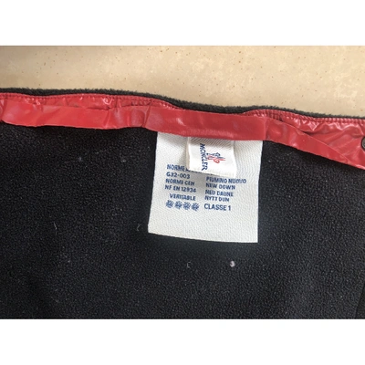 Pre-owned Moncler Black Polyester Knitwear
