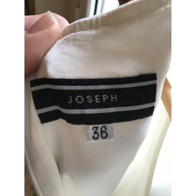Pre-owned Joseph Linen Mid-length Dress In Beige