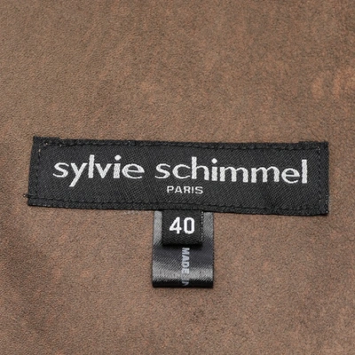 Pre-owned Sylvie Schimmel Beige Leather Jacket
