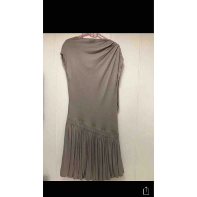 Pre-owned Givenchy Dress In Beige