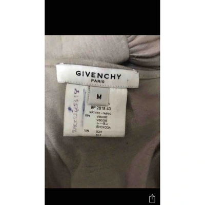 Pre-owned Givenchy Dress In Beige