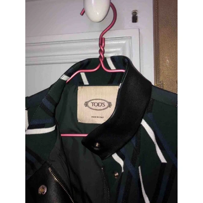 Pre-owned Tod's Jacket In Green
