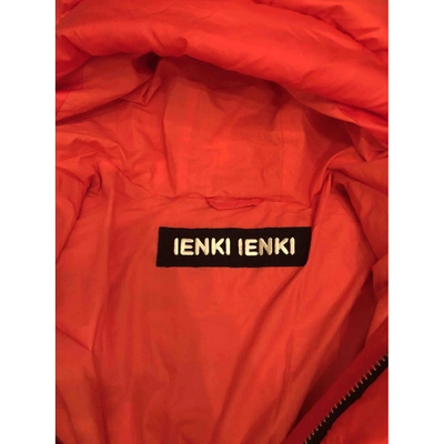 Pre-owned Ienki Ienki Puffer In Red