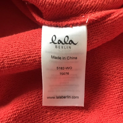 Pre-owned Lala Berlin Red Cotton Knitwear