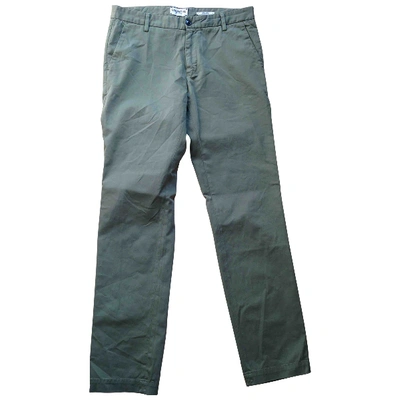 Pre-owned Essentiel Antwerp Chino Pants In Green